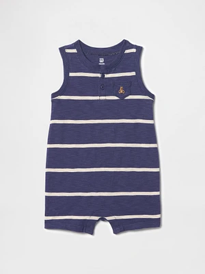 Baby Organic Cotton Shorty One-Piece