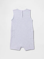 Baby Organic Cotton Shorty One-Piece