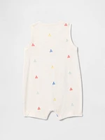 Baby Organic Cotton Shorty One-Piece