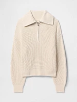 Half-Zip Pullover Sweater