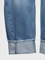 High Rise Barrel Jeans