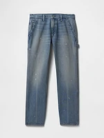 Rigid Straight Carpenter Jeans