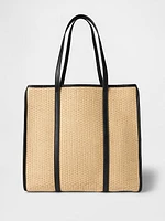 Straw Tote Bag