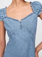 Denim Maxi Dress