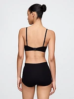 Modal Rib Triangle Bralette