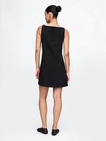 BiStretch Square Neck Mini Dress