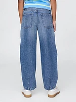 Kids Baggy Barrel Jeans