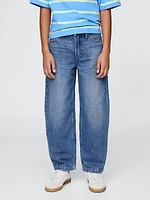 Kids Baggy Barrel Jeans