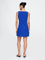 BiStretch Square Neck Mini Dress