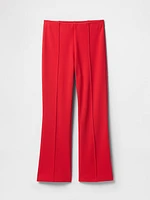 High Rise Ponte Crop Kick Pants