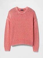 Relaxed Crewneck Sweater