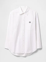 Organic Cotton Oxford Big Shirt