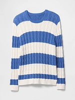 Classic Cable-Knit Sweater