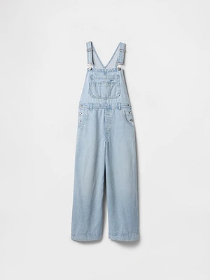 UltraSoft Denim Baggy Overalls