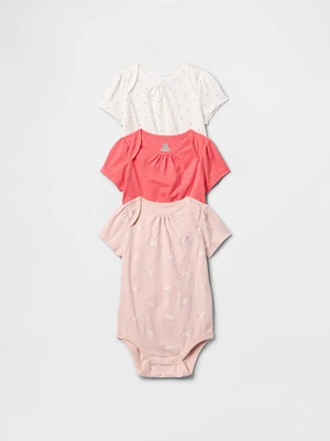 Baby First Favorites Organic Cotton Bodysuit (3-Pack