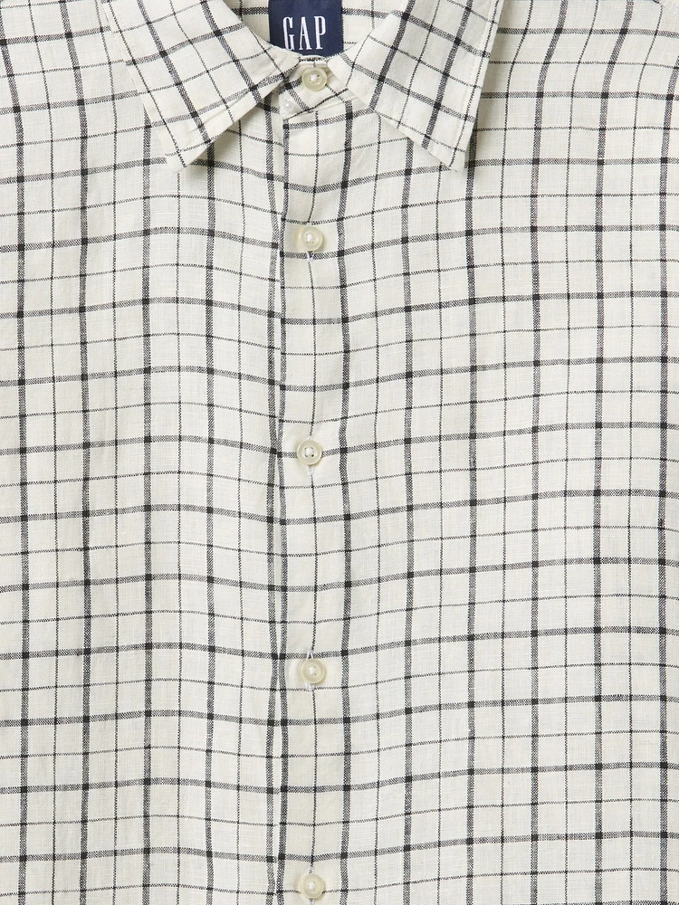 100% Linen Classic Shirt