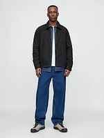 Sherpa-Lined Shirt Jacket