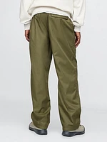 Twill Cargo Baggy Pants