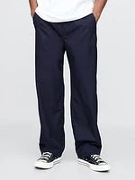 Twill Cargo Baggy Pants