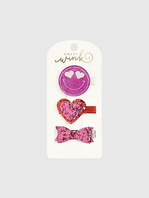 Sweet Wink Lover Babe Valentines Day Clip Set