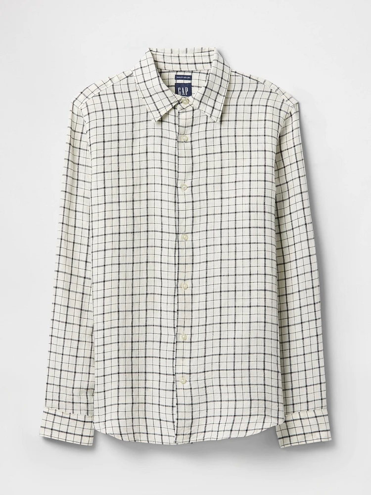 100% Linen Classic Shirt