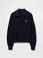 Half-Zip Pullover Sweater