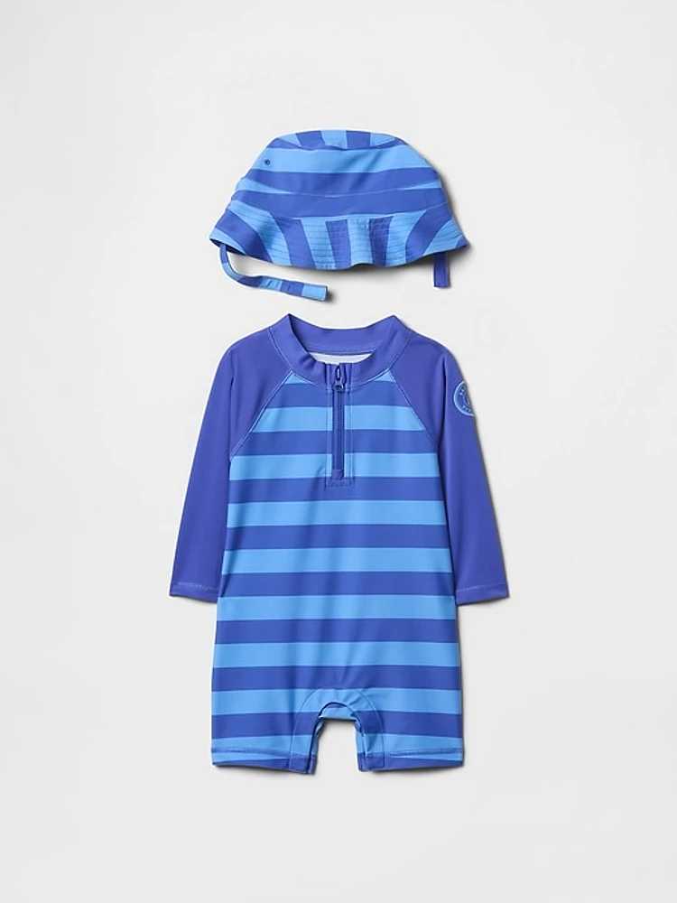 Baby Rash Guard Swim Set