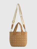 Shiraleah Ezra Quilted Nylon Mini Tote Cross-Body