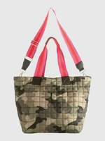 Shiraleah Ezra Quilted Nylon Travel Tote