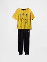 Kids Recycled Pokemon PJ Joggers