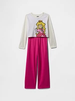Kids Princess Peach Cropped PJ Set