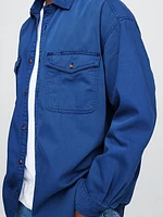 UltraSoft Denim Big Shirt