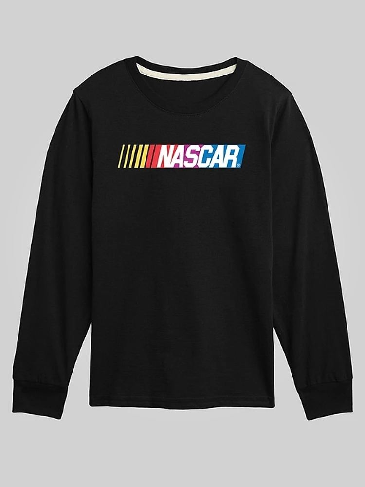 Kids NASCAR 1976 Logo Long Sleeve Graphic Tee