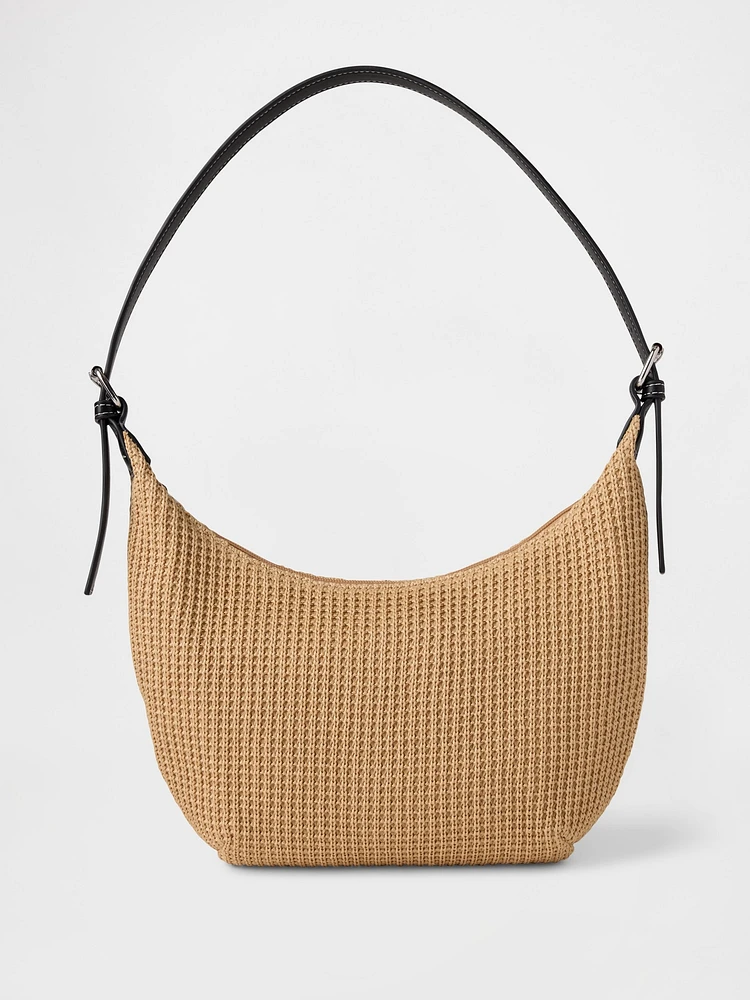 Straw Shoulder Bag