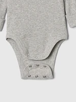 Baby Grow-With-Me Rib Outfit Set