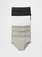 Kids Organic Cotton Briefs (-Pack