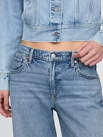 Low Rise '90s Loose Jeans