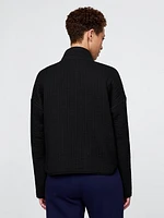 GapFit Quilted Jacquard Jacket