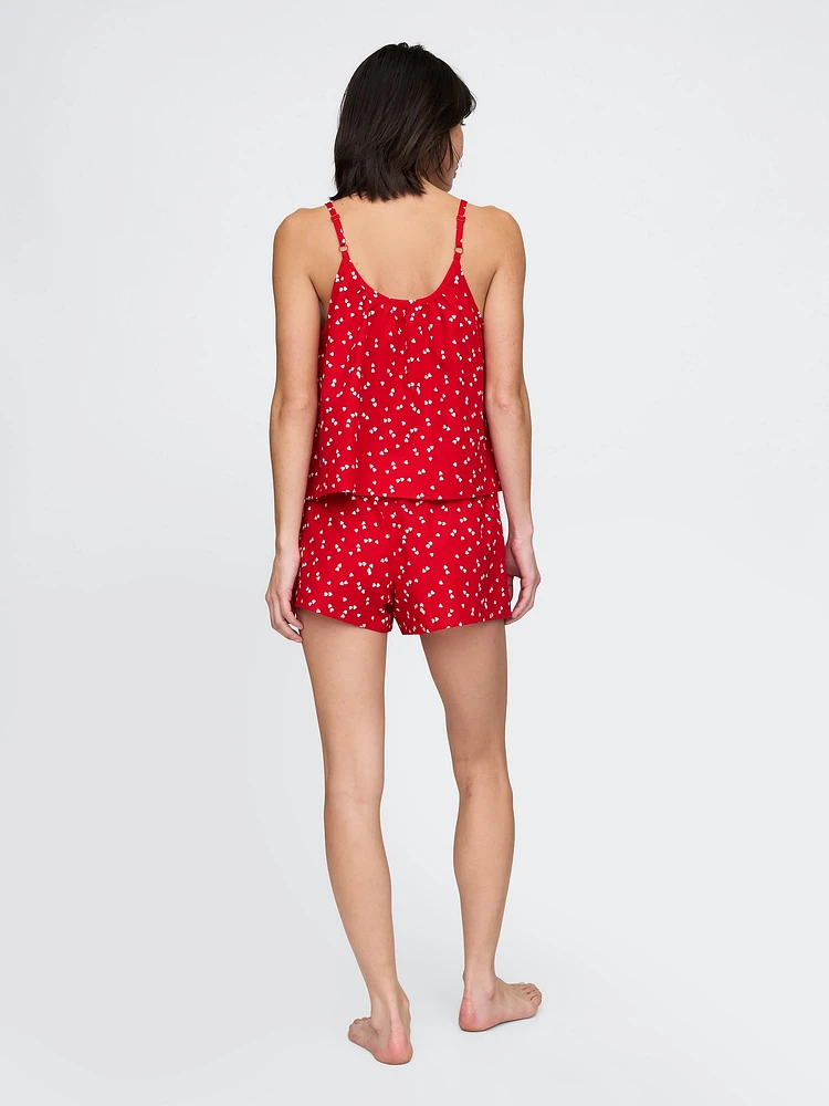 Poplin PJ Short Set