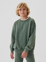 Kids Vintage Soft Washed Relaxed Sweatshirt