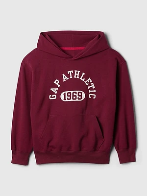 Kids Vintage Soft Gap Athletic Logo Hoodie