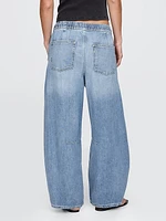 Mid Rise UltraSoft Easy Horseshoe Jeans