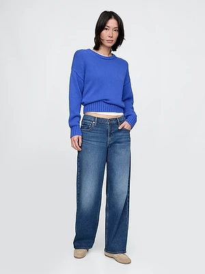 Low Rise '90s Loose Jeans