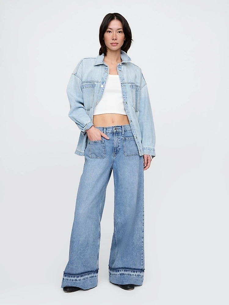 Mid Rise UltraSoft Baggy Jeans