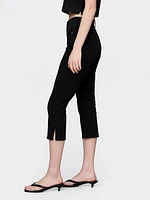 High Rise Capri Jeans