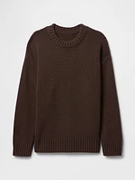 100% Cotton Oversized Boyfriend Sweater