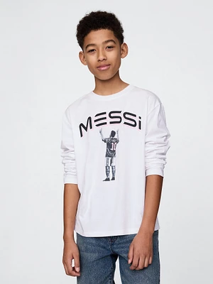Kids Messi Graphic T-Shirt