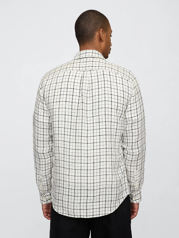 100% Linen Classic Shirt