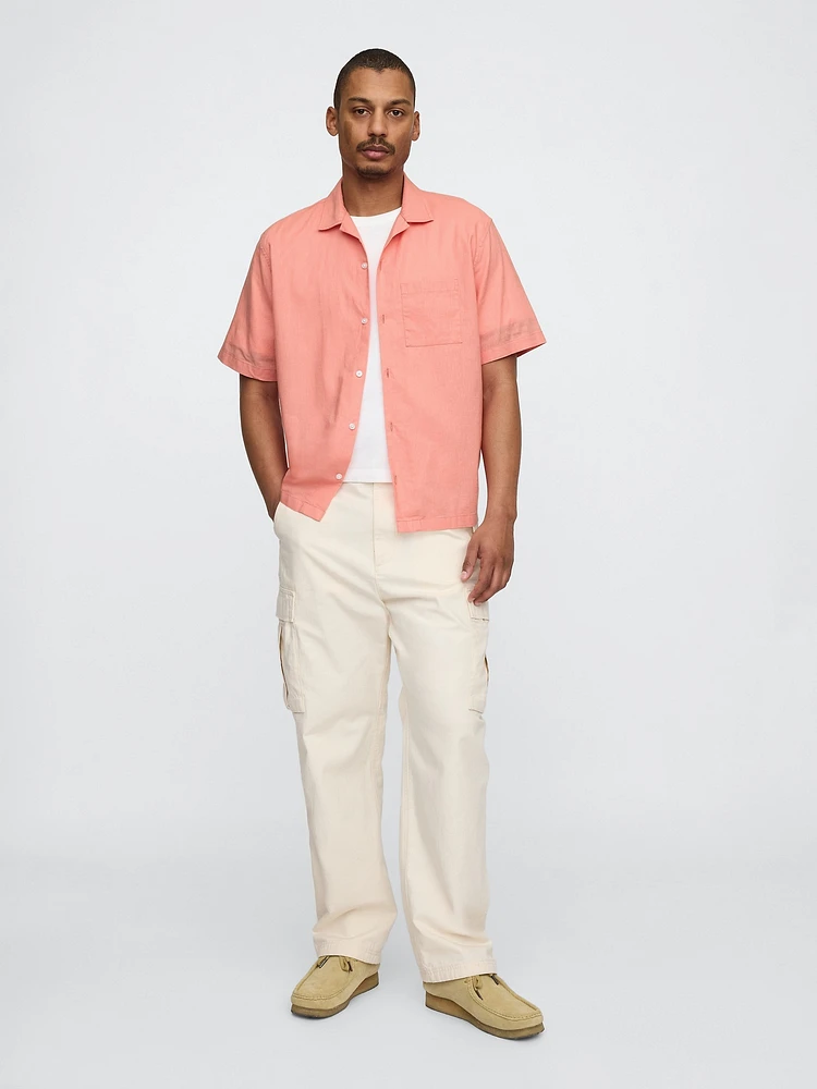 Linen-Cotton Shirt