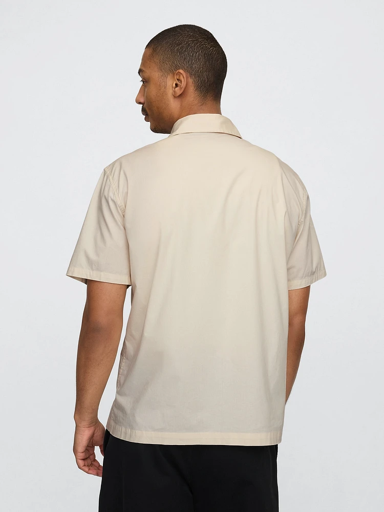 Eyelet Poplin Shirt